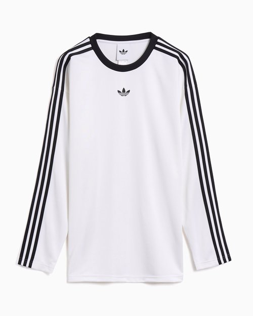 adidas Adicolor Jacquard Long-Sleeved Oversize T-Shirt - JX1519