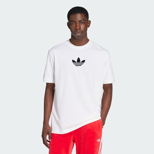 adidas Adicolor Loose 2000s Cali Tee - White/Black - JX1515