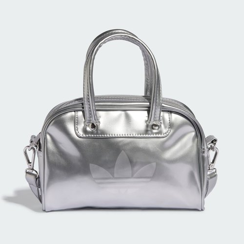 adidas Adicolor Mini Bowling Bag - Silver Metallic - KD7839