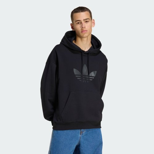 adidas Adicolor Trefoil Hoodie - Black/White - KE0877