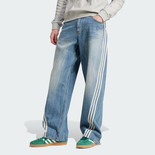 adidas Adilenium Season 3 Loose Fit Denim Pants 'Light Denim