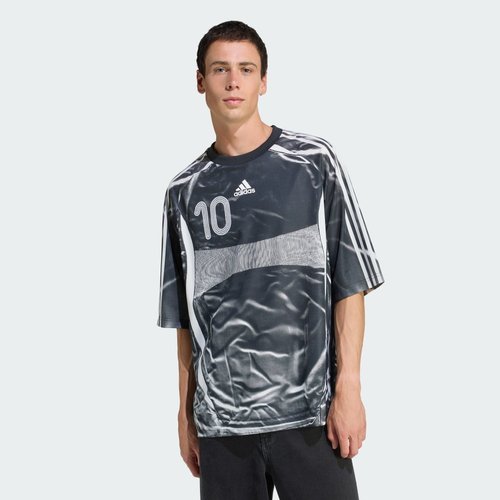 adidas Adilenium Season 4 Teamgeist Printed Jersey - Black - KF8522