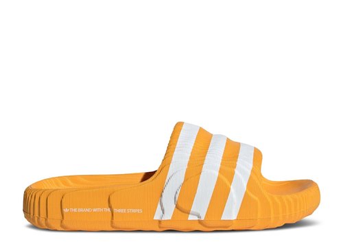 adidas Adilette 22 Slide - Yellow/White - IE9183
