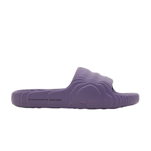 adidas Adilette 22 Slides - Tech Purple/Tech Purple/Core Black - HP6524