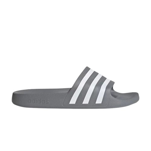 adidas Adilette Aqua Slides - Grey Three/Cloud White/Grey Three - F35538