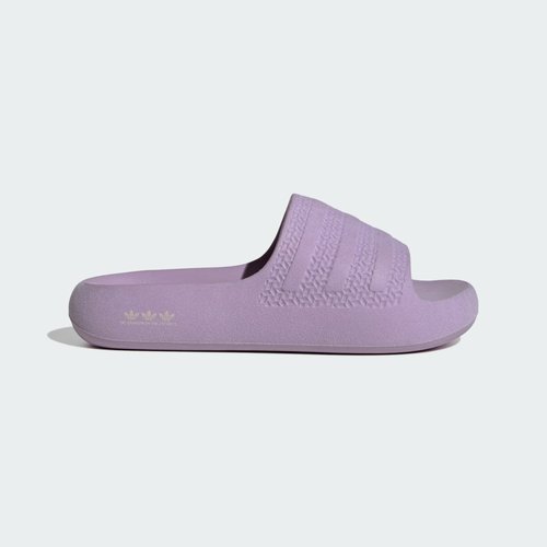 adidas Adilette Ayoon Slides - Powder Plum/Powder Plum/Cream White - JQ5695