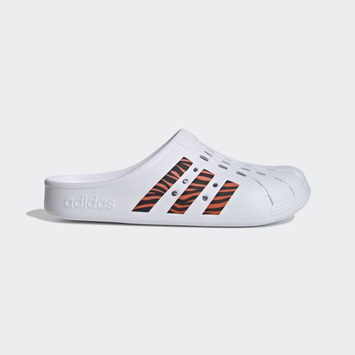 adidas Adilette Clogs 'Cloud White/Acid 