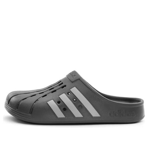 adidas Adilette Clogs - Grey Four/Metal Grey/Grey Four - HP9398