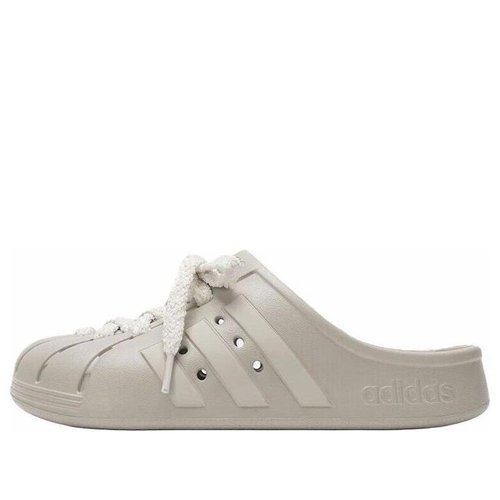 adidas Adilette Clogs Asia Sizing - Grey - JQ2118