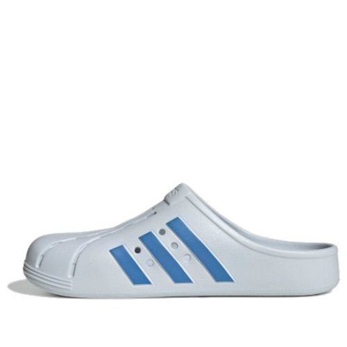 adidas Adilette Clogs - Hello Blue/Blue Fusion Metallic/Halo Blue - HP9400