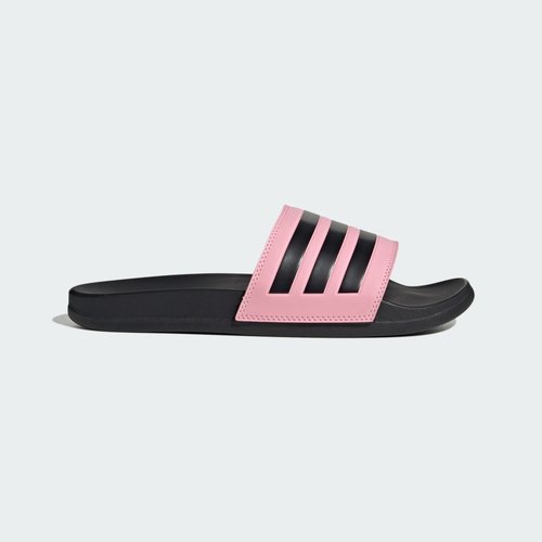 adidas Adilette Comfort Slides - True Pink/Core Black/Core Black - JH6606