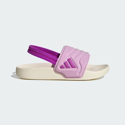 adidas Adilette Estrap 2.0 Slides Children - Off White/Purple Burst/Bliss Lilac - HQ9198