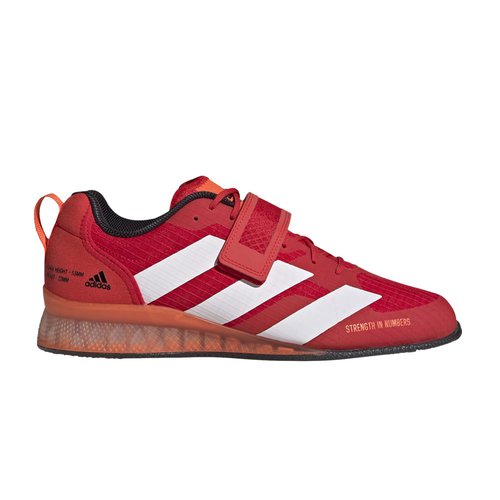 adidas Adipower Weightlifting 3 - Vivid Red/Cloud White/Impact Orange - GY8924