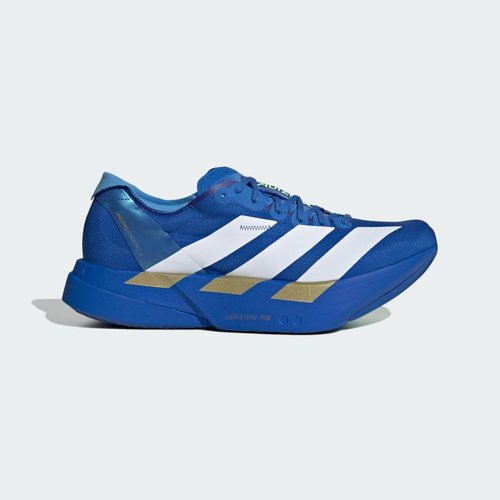 adidas Adizero Adios Pro 4 - Blue/Cloud White/Lime Burst - JP6622