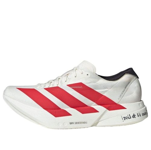 adidas Adizero Adios Pro 4 - Off White/Better Scarelet Red/Core Black - JR6363