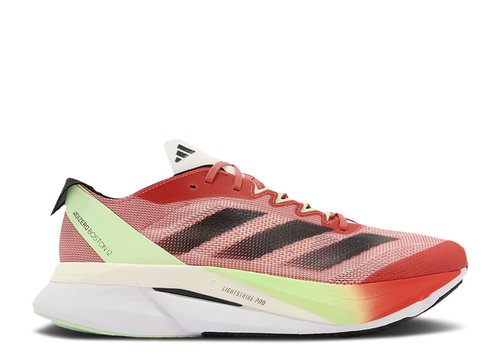 adidas Adizero Boston 12 - Red/Yellow/White - IG3329