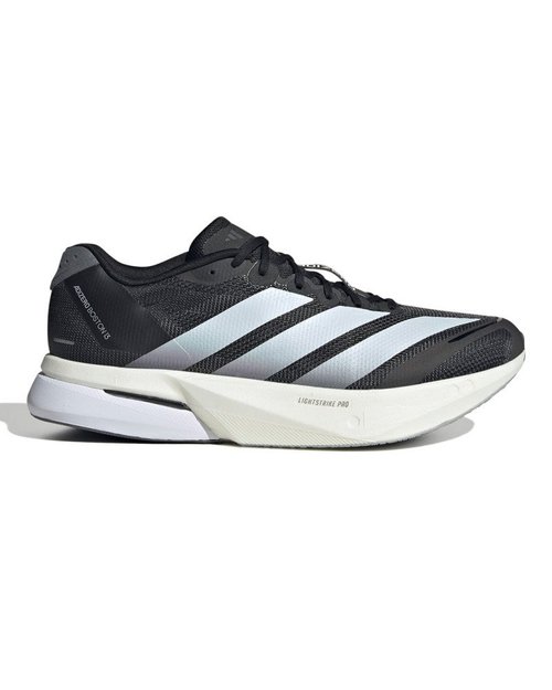 adidas Adizero Boston 13 | Size 8.5 - Core Black/Cloud White/Grey Five - JS4938