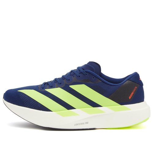 adidas Adizero Evo SL - Dark Blue/Solar Slime/Red - JR3415
