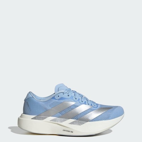adidas Adizero Evo SL - Glow Blue/Silver Metallic/Cloud White - JS4453