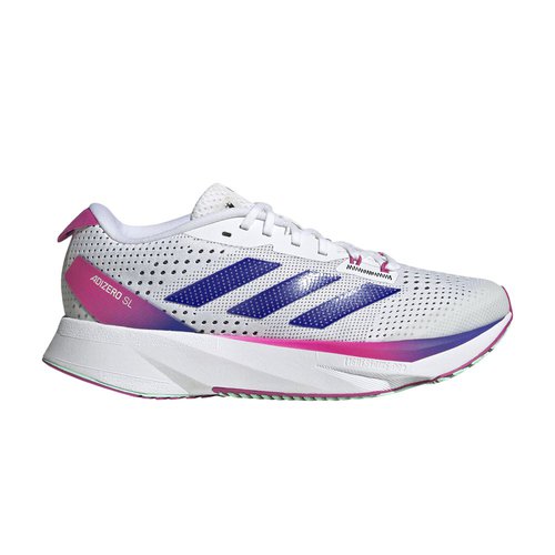 adidas Adizero SL - Cloud White/Lucid Blue/Lucid Fuchsia - H06413