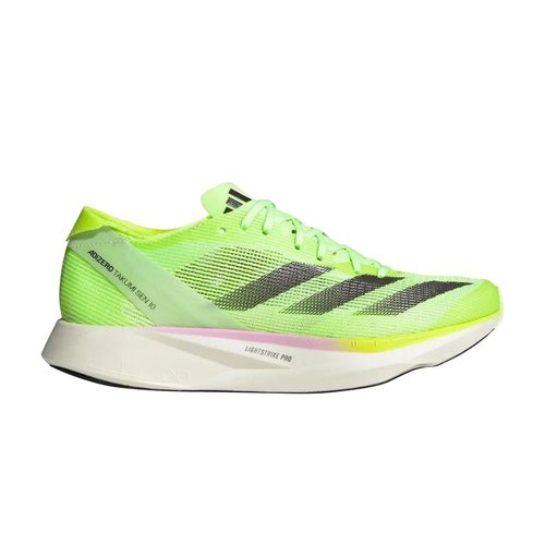 adidas Adizero Takumi Sen 10 | Size 6 - Green Spark/Aurora Met /Lucid Lemon - IG8206