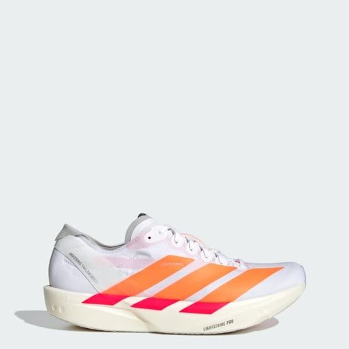 adidas Adizero Takumi Sen 11 White Red - Cloud White/Lucid Orange/Lucid Red - JQ0780