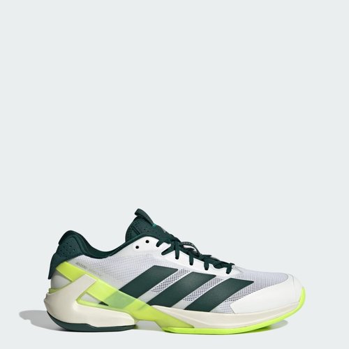 adidas Adizero Ubersonic 5 - Cloud White/Aurora Ivy/Lucid Lemon - JR2714
