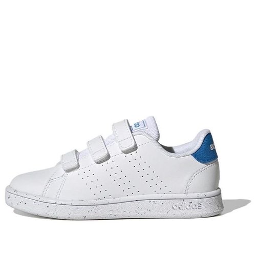 adidas Advantage Lifestyle Court Hook-and-Loop - Cloud White/Blue Rush/Core Black - GW6492