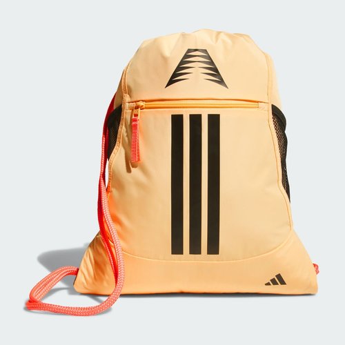 adidas Anthony Edwards Alliance 3 Sackpack - Orange/Acid Red/Black - KL3024