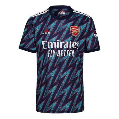 adidas Afc 3 Jsy Arsenal Away Fan Edition Soccer/Football Sports Jersey Asia Sizing Blue - GM0213