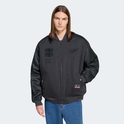 adidas & All Blacks Reversible Team Bomber Jacket - Carbon - KF7654