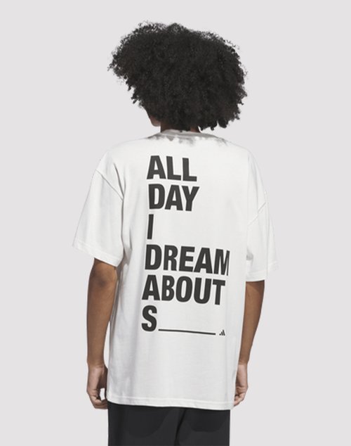 adidas All Day Dream About Tee Shirt - White - JP3862