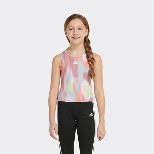 adidas Allover Print Tank Bra - Wonder Orchid - IQ5930