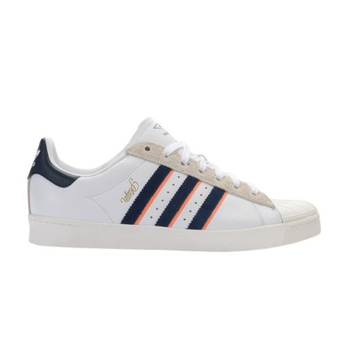 Alltimers x adidas Superstar Vulc - White/Collegiate Navy - AQ8704