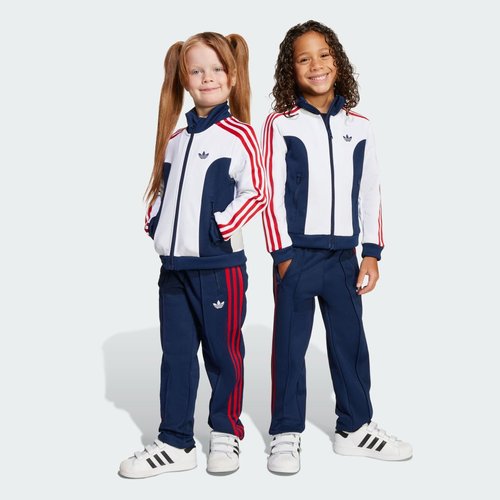 adidas AOP Track Suit - White/Night Indigo - JV7664