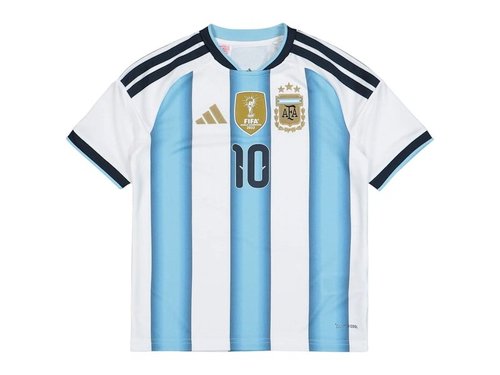 adidas Argentina 26 Home Messi Jersey - White/Icey Blue/Light Blue - KA8115