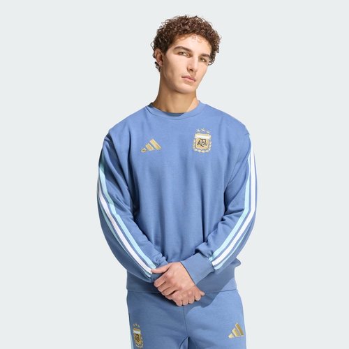 adidas Argentina Dna Crew Sweat - Crew Blue - JZ6292