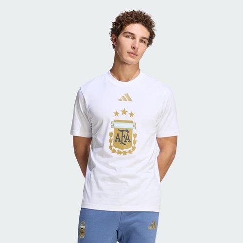 adidas Argentina DNA Graphic T-Shirt - White - JZ6299