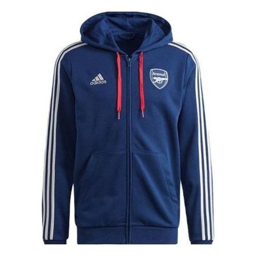 adidas Arsenal DNA Full-Zip Hoodie Asia Sizing - Blue/White - HZ2071