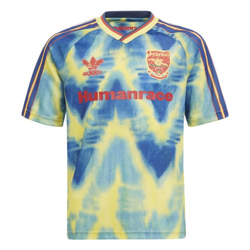 adidas Arsenal Human Race Jersey - Eqt Yellow/Collegiate Navy Blue