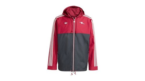 adidas Arsenal Terrace Icons Parka - Team Coll Burgundy Black - JM9394