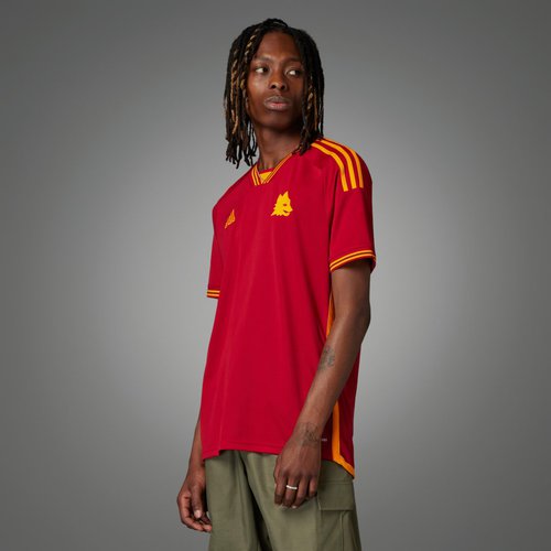 adidas AS Roma 23/24 Home Jersey - Team Victory Red - IK7166