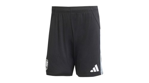 adidas Aston Villa FC 25/26 Away Shorts - Black Glow Blue - JN8050