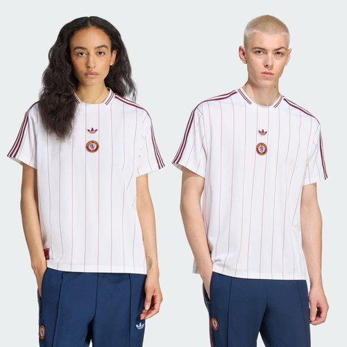 adidas Aston Villa FC Terrace Icons Jersey - White - JN0214