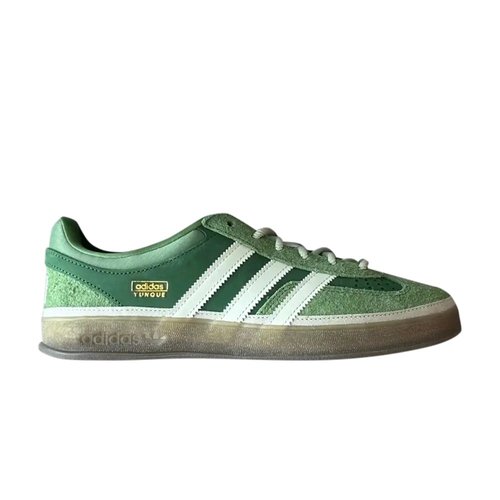 adidas Bad Bunny x Gazelle Indoor | Green | Size 9 - Amazon Green/Halo Green/Dusty Green - JS5049