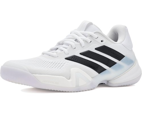 adidas Barricade 1/4 Clay Tennis - White/Black/White - JR4444