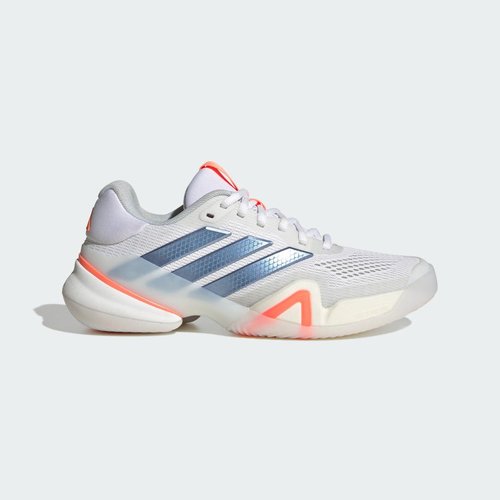 adidas Barricade 14 Tennis - Cloud White/Halo Blue/Beam Orange - JR1765