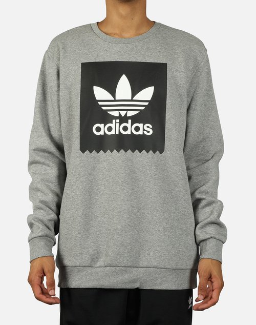 adidas BB CREWNECK - Grey - DU8330