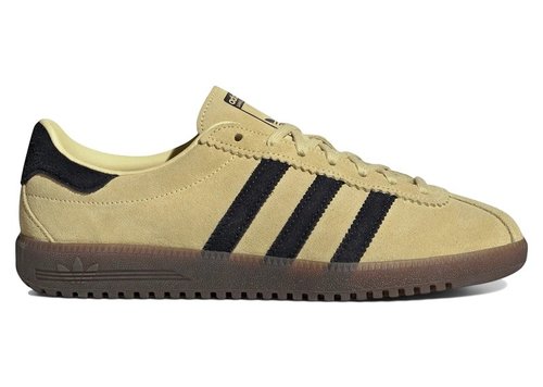 adidas Bermuda | Size 11 - Powder Yellow/Core Black/Grey Three - JI2659