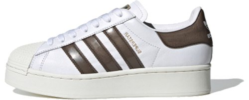 adidas BlackPink Originals Superstar Bold 'White/Brown' - FV3356 | Solesense